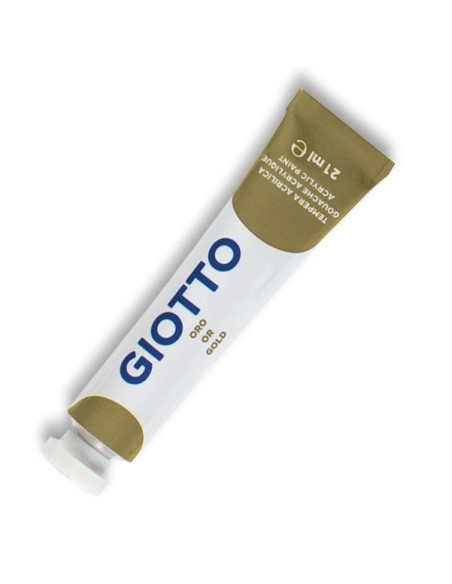 Tempera acrilica extraconcentrata - 21ml - oro - Giotto