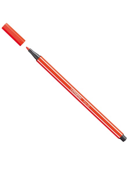 Pennarello Pen 68 - rosso chiaro 40 - Stabilo