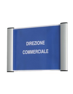 Porta targa appendibile Wall Sign - A6 - 15 x 10,5 cm - Tecnostyl