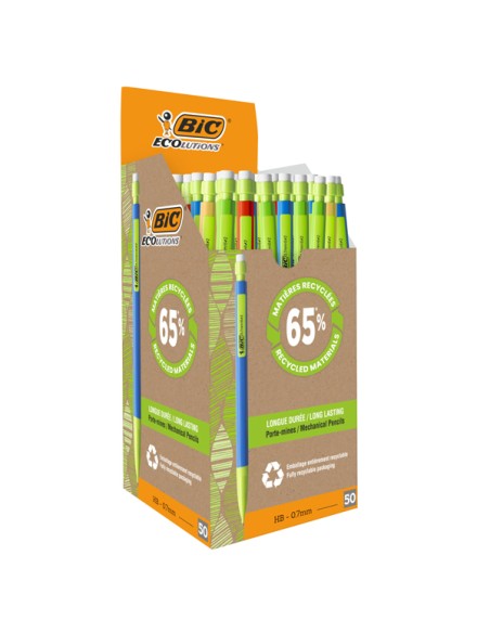 Portamine Matic Ecolution - mina 0,7mm - Bic  - conf. 50 pezzi