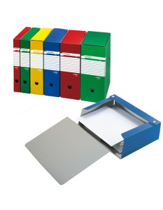 Scatola archivio Spazio - dorso 12 cm - 25x35 cm - verde - Sei Rota