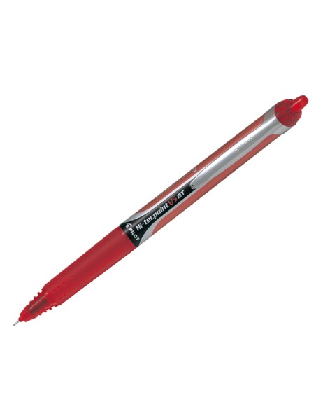 Roller a scatto Hi Tecpoint V5 RT - punta 0,5mm - rosso - Pilot