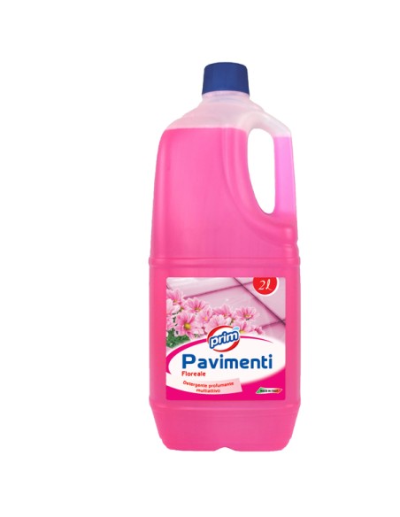Detergente per pavimenti - profumo floreale - 2 L - Prim