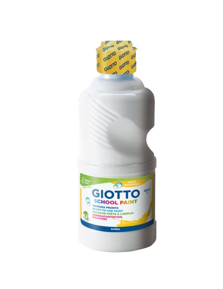 Tempera pronta - 250ml - bianco - Giotto