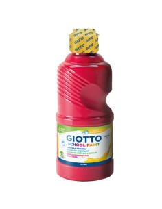 Tempera pronta - 250ml - rosso - Giotto