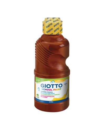 Tempera pronta - 250ml - marrone - Giotto