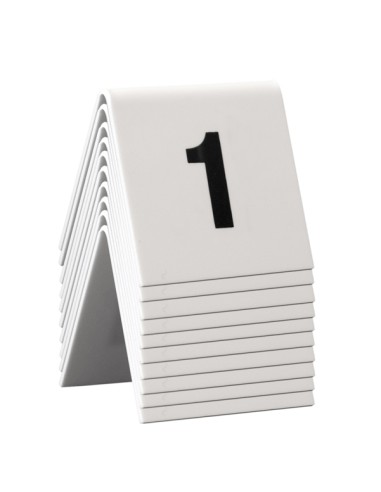 Numeri per tavoli - set da 1 a 10 - Securit