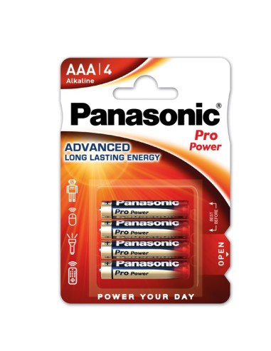 Ministilo ProPower AAA LR03 - Panasonic - blister 4 pezzi