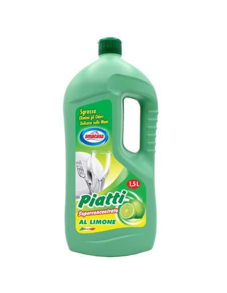Detersivo per piatti - limone - 1500 ml - Amacasa