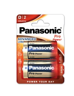 Torcia D Propower LR20 - Panasonic - blister 2 pezzi
