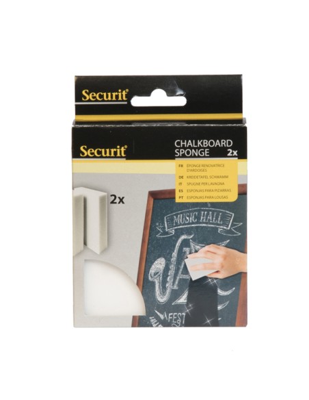 Spugne in schiuma per gesso liquido - Securit - conf. 2 pezzi