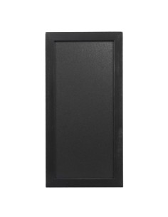 Lavagna Woody - cornice nera - 20 x 40 cm - Securit