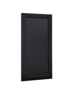 Lavagna Woody - cornice nera - 20 x 40 cm - Securit 2