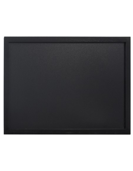 Lavagna Woody - cornice nera - 40 x 60 cm - Securit