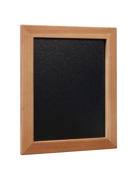 Lavagna Woody - teak - 20 x 24 cm - Securit