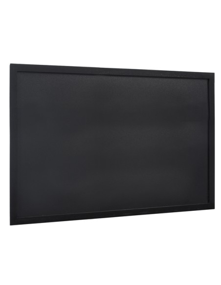Lavagna Woody - cornice nera - 60 x 80 cm - Securit