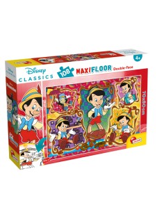 Puzzle Supermaxi Pinocchio - 108 pezzi - Lisciani