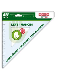 Squadra per Mancini - 45gradi - 30cm - Arda