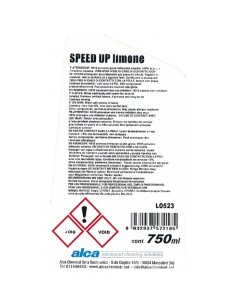 Detergente multiuso Speed Up Limone - Alca - trigger da 750 ml 2