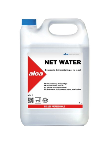 Detergente acido Net Water - Alca - tanica da 5 kg