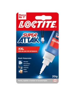 Colla Super Attak XXL - 20 gr - trasparente - Loctite