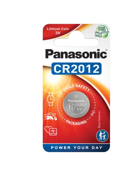 Micropila CR2012 - litio - Panasonic - blister 1 pezzo