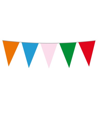 Festone bandiere - multicolor - 10mt - Big Party