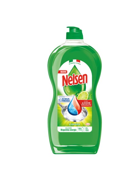 Detersivo per piatti - limone - 900 ml - Nelsen