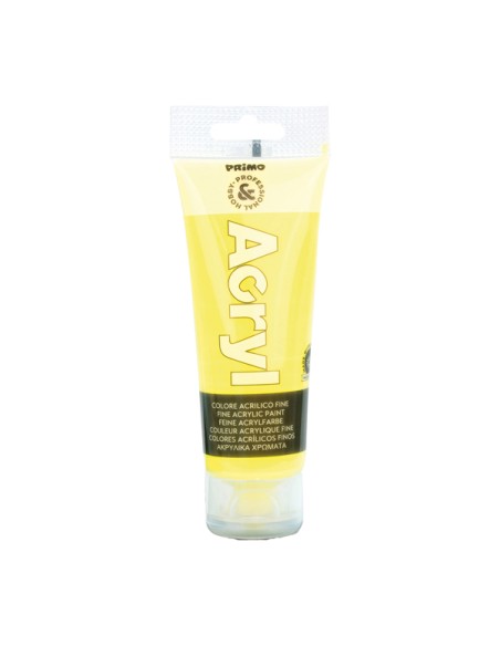 Colori Acryl - 75ml - giallo fluo - Primo