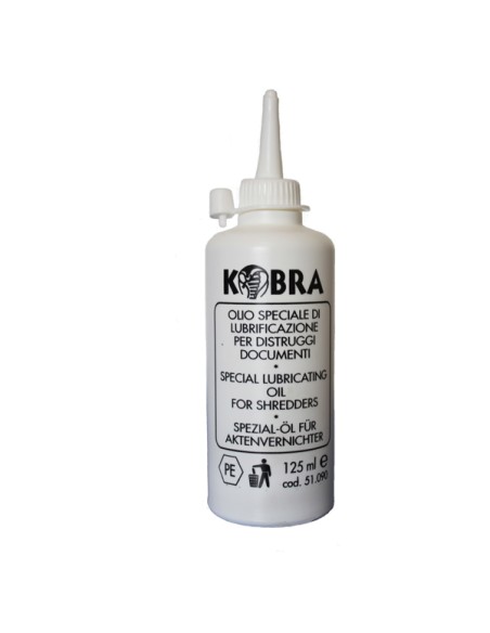 Olio per lubrificazione dei coltelli - Kobra - flacone 125 ml