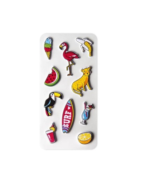 3D STICKERS TEEN TROPICAL