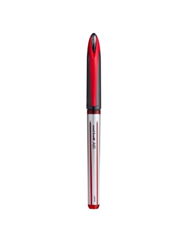Roller con cappuccio Uni Ball Air - punta 0,7mm - rosso  - Uni Mitsubishi