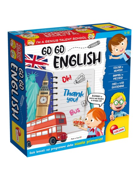 I'm a Genius Go-Go English - Lisciani
