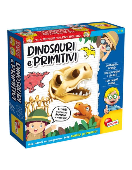 I'm a Genius TS Dinosauri e Primitivi - Lisciani