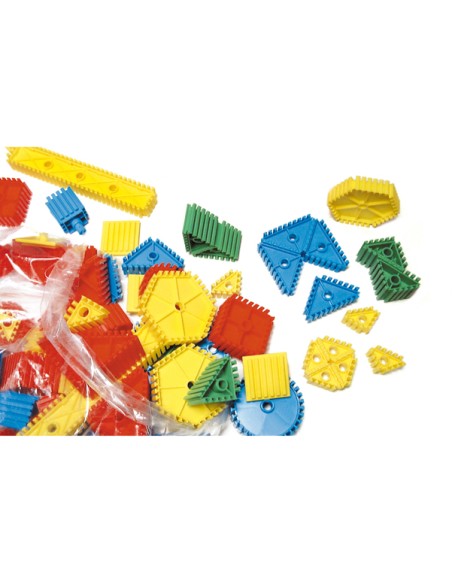 Gioco Super Glisso ingranaggi - pezzi assortiti - CWR - conf. 140 pezzi