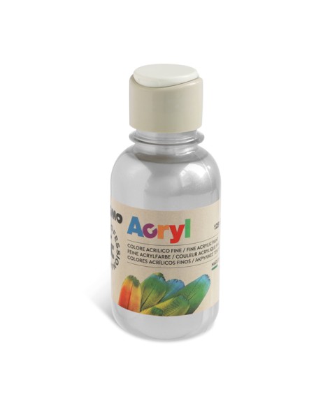 Colori Acryl - 125ml - argento - Primo