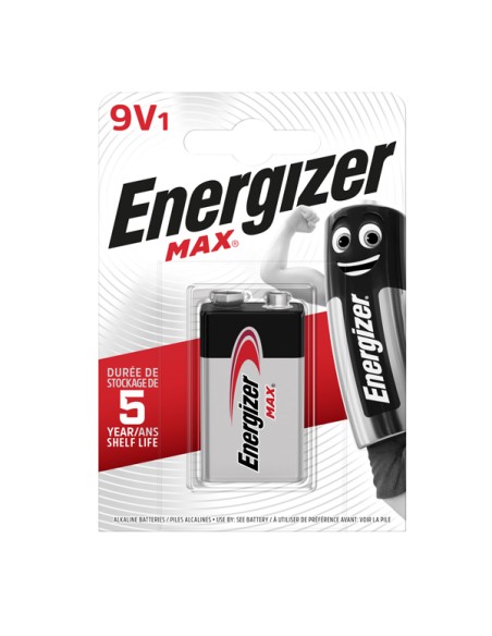 Pila Transistor 9V - 9V - Energizer Max - blister 1 pezzo
