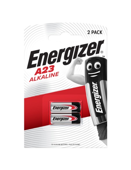 Pila A23/E23A Alkaline - 12V - Energizer - blister 2 pezzi
