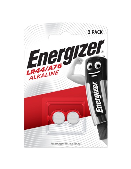 Pila LR44/A76 Alkaline - specialistiche - Energizer - blister 2 pezzi