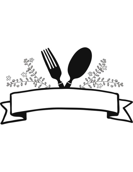Stencil per vetri (tema cibo&bevande) - Securit - set 3 pezzi