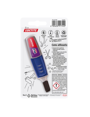 Colla Super Attak Creative - 3 gr - trasparente - Loctite