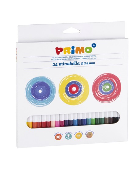 Matite Minabella - diametro 3,8 mm - Primo - conf. 24 pezzi