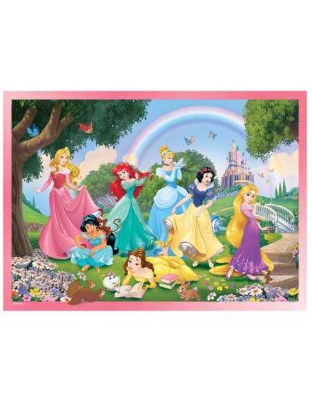 Puzzle Maxi Princess Rainbow World - 108 pezzi - Lisciani