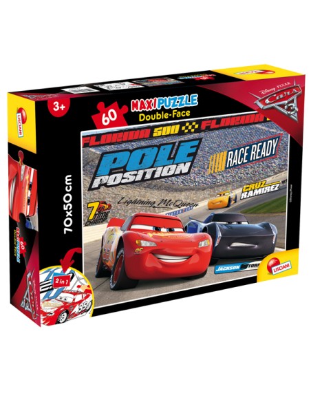 Puzzle Maxi Disney Cars 3 Challenge - 60 pezzi - Lisciani