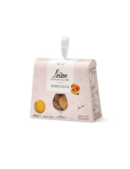 Biscotti al burro Albicocca - 200 gr - Loison