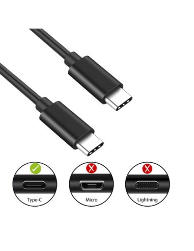 Cavetto USB-C/USB-C - 1 mt - Eminent