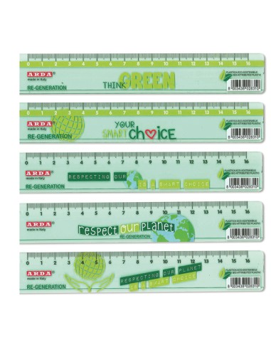 Righelli Re-generation - 16 cm - Arda -  conf. 24 pezzi