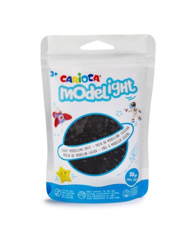 Pasta Model Light - 50 gr - nero - Carioca