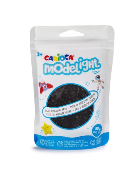 Pasta Model Light - 50 gr - nero - Carioca