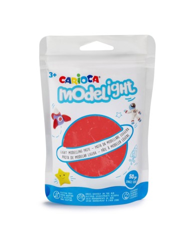 Pasta Model Light - 50 gr - rosso - Carioca